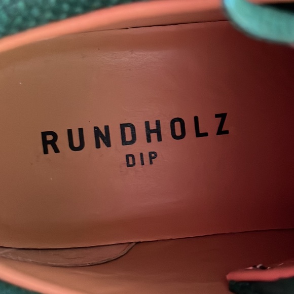 Runholdz Dip 40 Green Tennis Shoes. - Picture 10 of 16